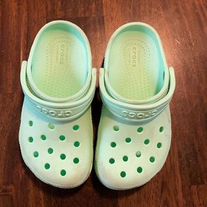 Mint Green Crocs